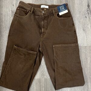 Abercrombie & Fitch 90s Straight Ultra High Rise Size 32